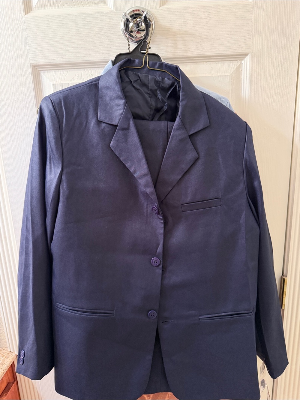 Brand New Lito’s children wear Boys Size 16H Navy Blue Blazer Jacket and pants